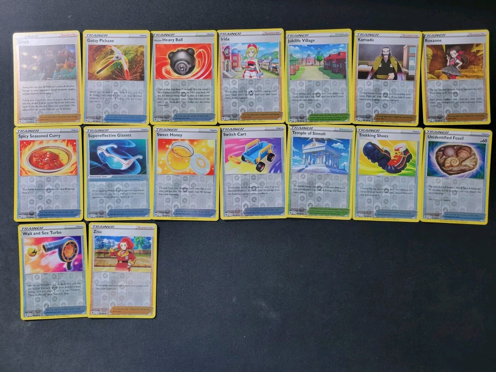 Pokémon Astral Radiance Complete Reverse Holo Set 128 Cards NM