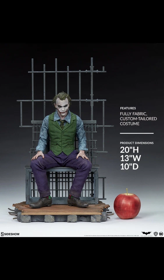 sideshow formato premium The Joker Heath Ledger Foto 4 de 4