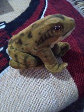 Vintage STEIFF FROGGY Velveteen No Tag Germany 1950s-60s Plush