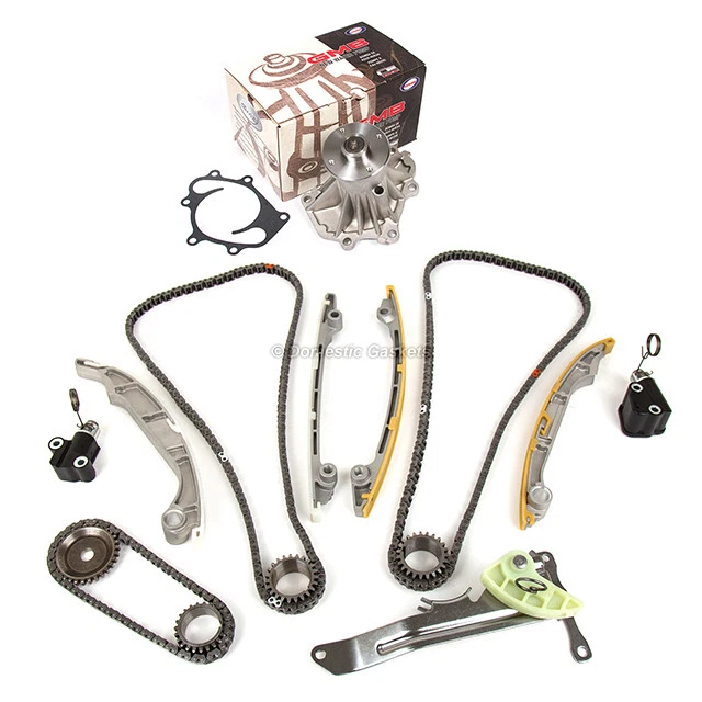 Kit de cadena de distribución bomba de agua compatible con 09-13 Infiniti QX70 FX50 5,0 L Foto 2 de 4