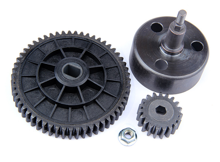 Steel Spur Gear Set 55/19 Teeth Upgraded Fits for HPI Baja 5B 5T 5SC KM