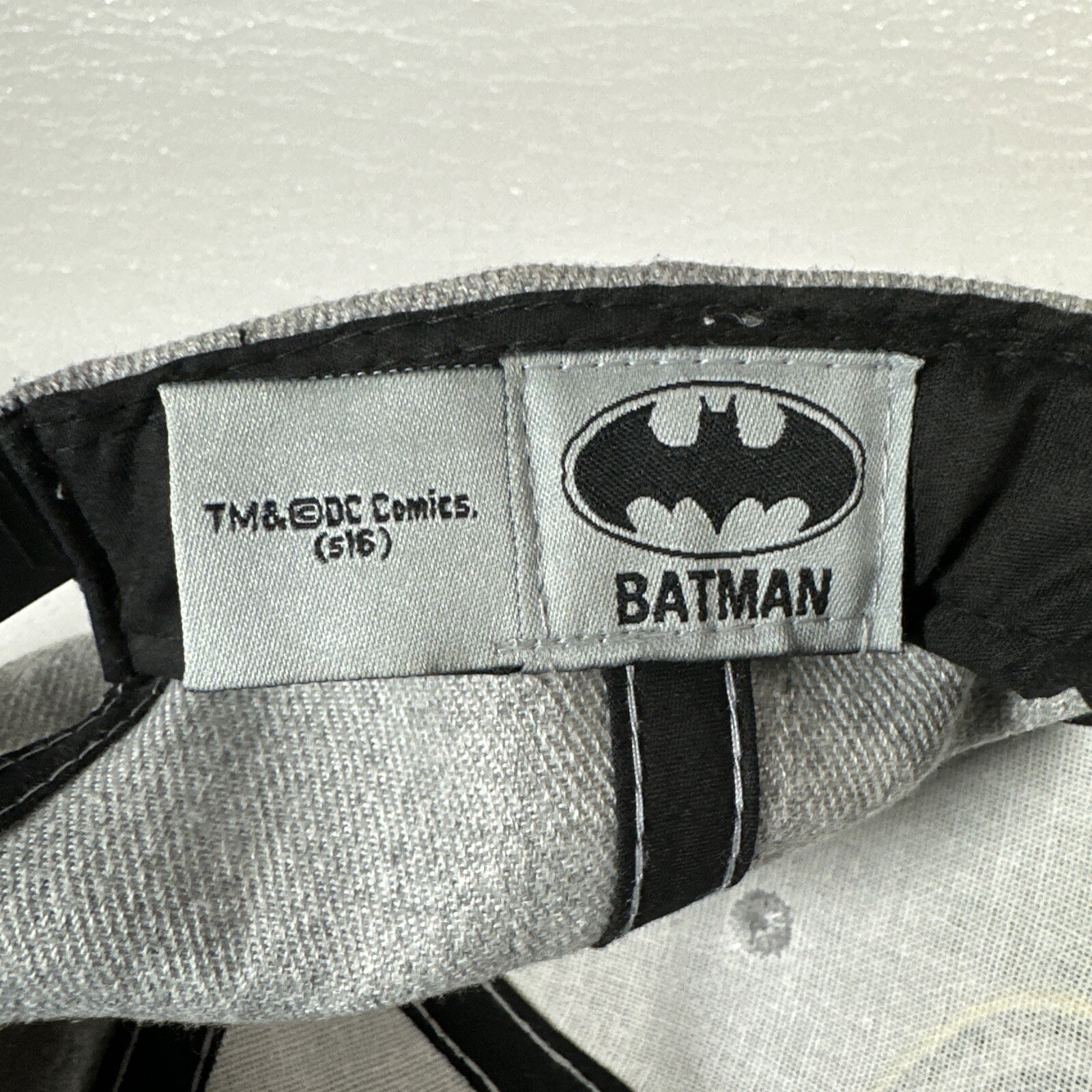 DC Comics Batman Baseball Hat Cap Adjustable Snap… - image 8