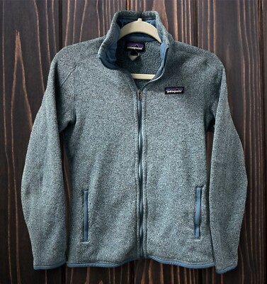 Patagonia Women's Better Sweater Jacket Full Zip Berlin Blue Size XS  STY25543