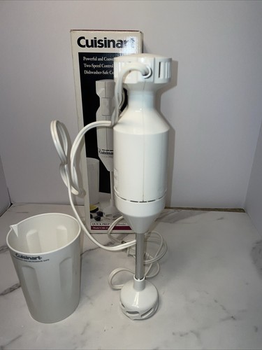 Cuisinart 2-biegowy blender ręczny Quick Prep CSB-33 biały. Sprawdzony działa. - Zdjęcie 17 z 19