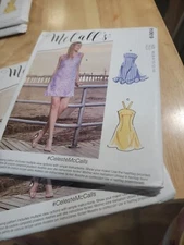 McCall's Sewing Pattern R10619 Dress Size A5 6-8-10-12-14 Uncut New