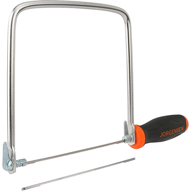 JORGENSEN Pro Coping Saw Set Coping Frame Extra 2pc 6-1/2 inch Replacement Blade - Image 3 of 4