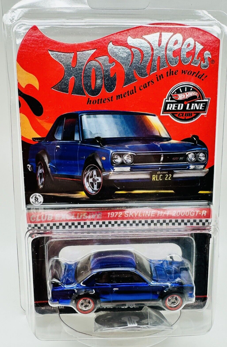 Hot Wheels RLC Nissan Skyline H/T 2000 GT-R Blue 2022 Club Car | eBay