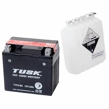 Tec-Core Battery with Acid TTZ7S Maintenance-Free for BMW, Honda, Husaberg,