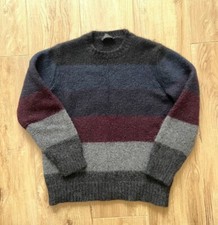 Roberto Collina, men's sweater RF49001 21, size small, Made in Italy, Multicolor