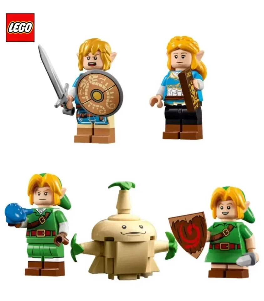 Lego 77092 Legend Of Zelda Great Deku Tree Minifigures Never Assembled！