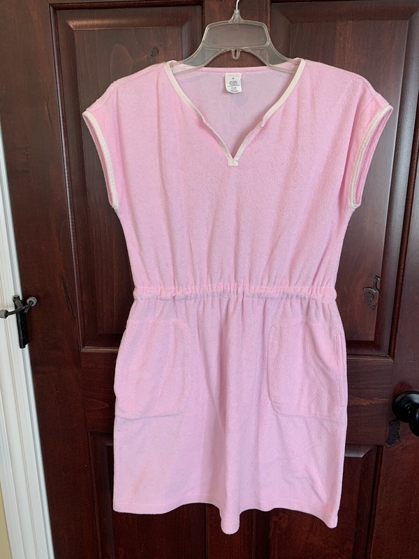 USED Girl’s J.Crew Terry Beach Dress - Size 16
