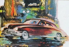 *Postcard-"Classic Cars...From The Legend Era...Classic Car-  (J12)