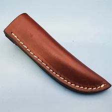 Fixed Blade Knife Sheath Custom Handmade Leather Belt Pouch Made in USA 5.25x4.5