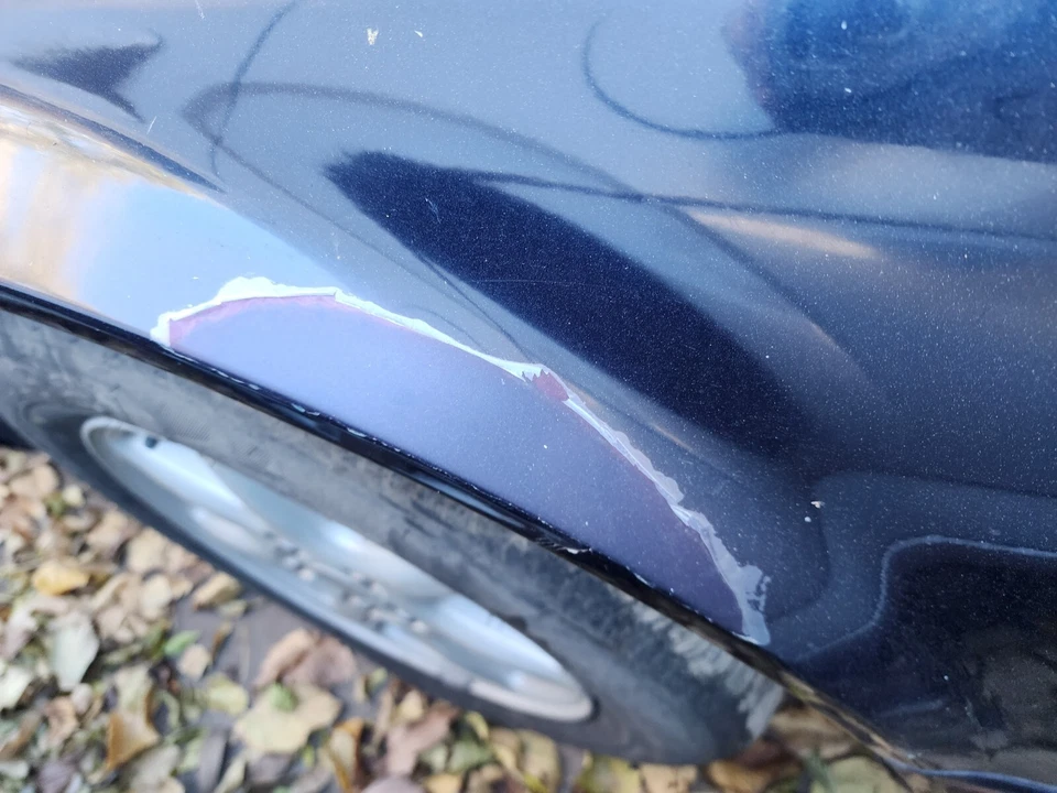 Cadillac Sevilla 1998 1999 2000 01 02 03 2004 guardabarros pasajero derecho azul oscuro Foto 2 de 2