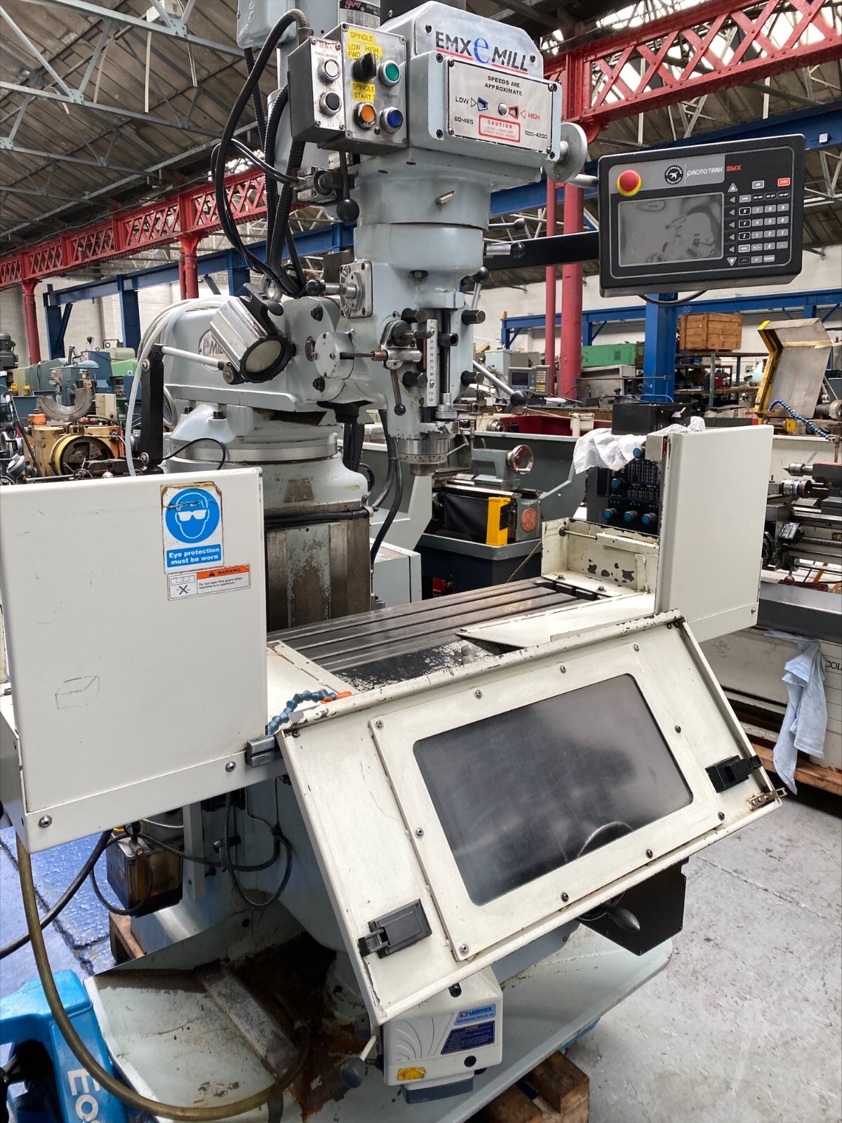 XYZ EMX 'E' MILL TURRET MILLING MACHINE | eBay UK