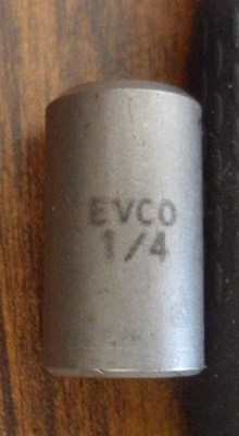 EVCO SNAP-ON 1/4'' SOCKET MGM8D  250MS1/4 (Lot of 10)