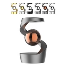 Gravity Defying Kinetic Desk Toy,Desktop Suspended Gyroscope,Stress Relief Toys