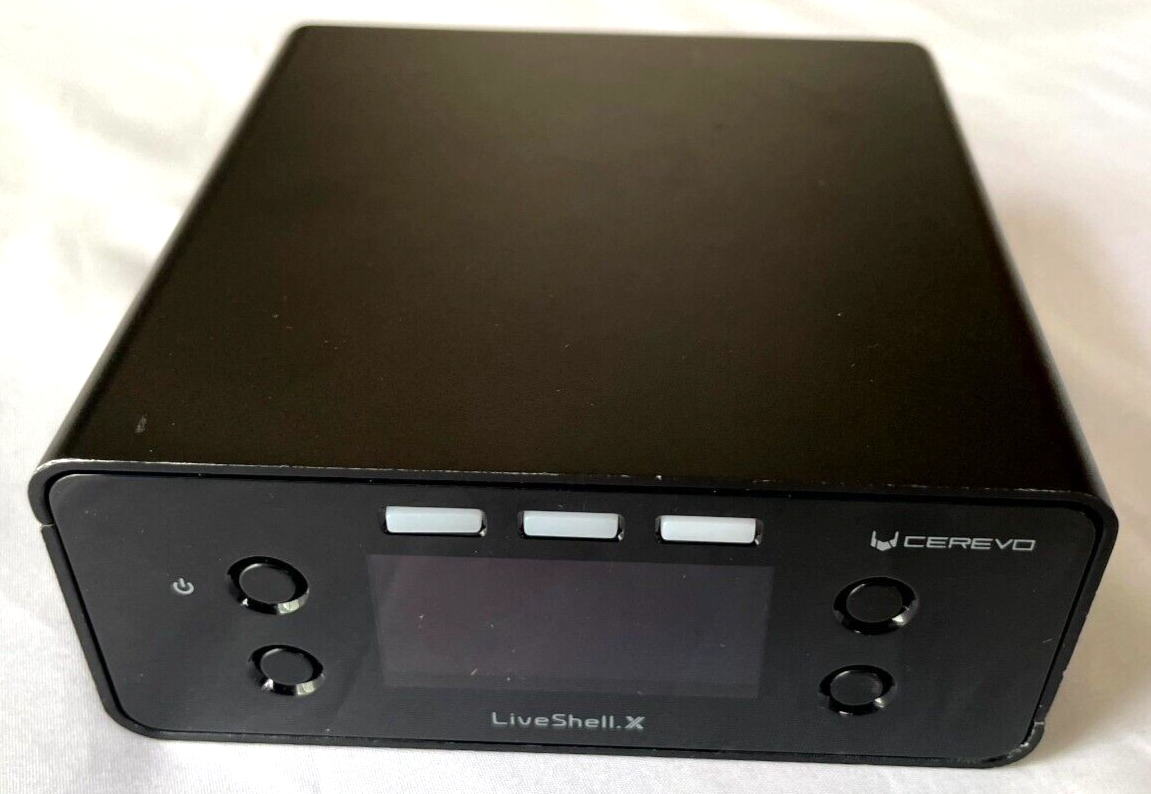 Cerevo LiveShell. X PC-Less Live Streaming and Recording w Cerevo LiveShell. X PC-Less Live Streaming and Recording w