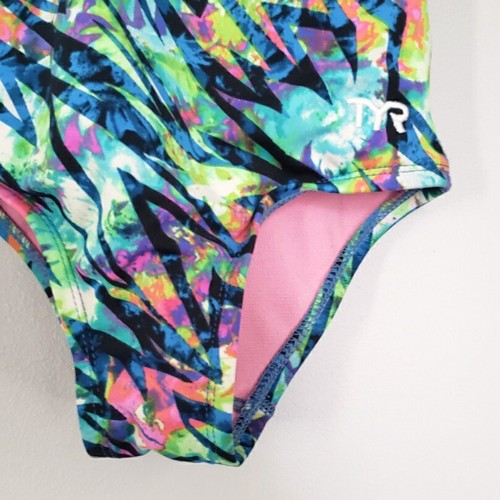 TYR Retro Print One-piece Swimsuit size Small - Picture 3 of 6
