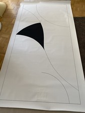 Gottfried Honegger (1917-2016) Oeuvre 2m sur toile 30ex Signée Estim: 800-1000€