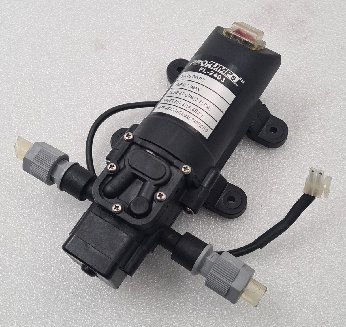 PROPUMPS FL-2403 High Pressure Self-Priming Water Pump 24VDC