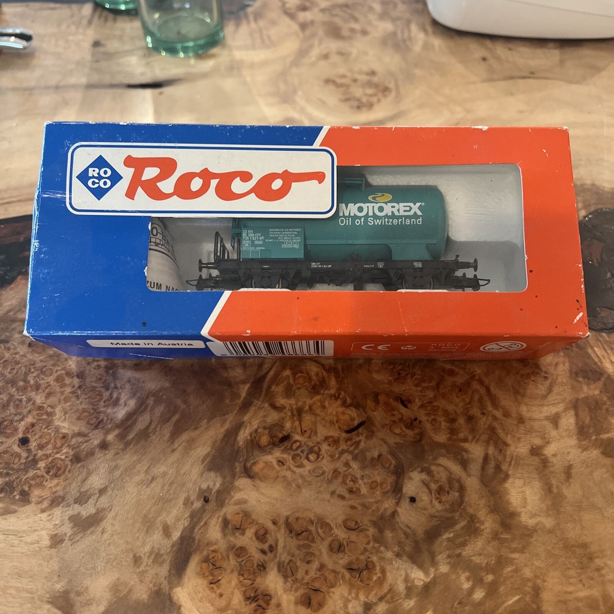 HO Scale Roco A-5033 Salzburg Motorex Oil Of Switzerland Original
