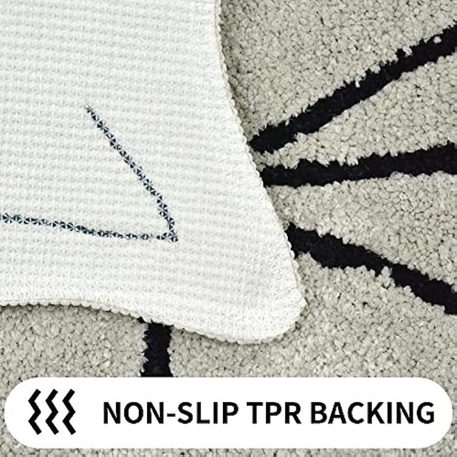 Bathroom Rug Non-Slip Soft Shower Mat Washable Absorbent for Living Room Bedroom - Picture 5 of 13
