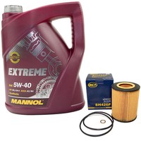 MotoröL Set 5W-40 5 Liter + ÖLfilter SH 426 P FüR BMW 3Er E46 5Er E60 7Er Z3 Z4