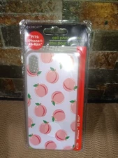 E-Circuit Cell Phone Case White/ Pink Multicolored Fits Iphone -XS Max