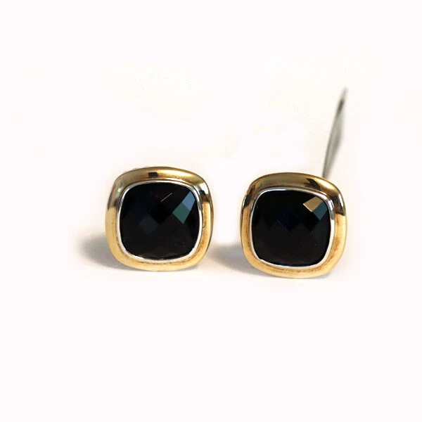David yurman 2024 onyx earrings