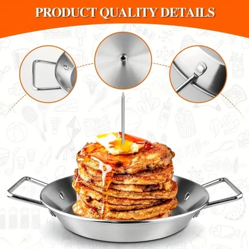 Gyro Cooking Plate, Gyro Pan with Skewer for Oven, Gyro Plate Rotisserie - Bild 3 von 9