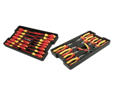 Wiha 32989 Insulated Pliers & Driver Set In Tray - 28 Piece