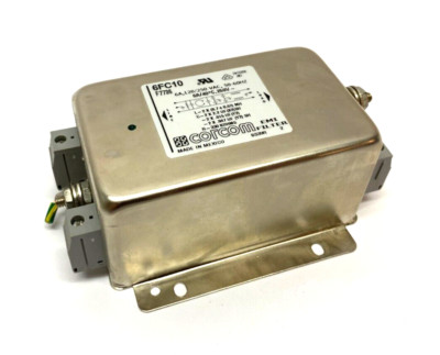 Corcom TE Connectivity 6FC10 Single-Phase EMI Line Filter 6A 120/250VAC F7736