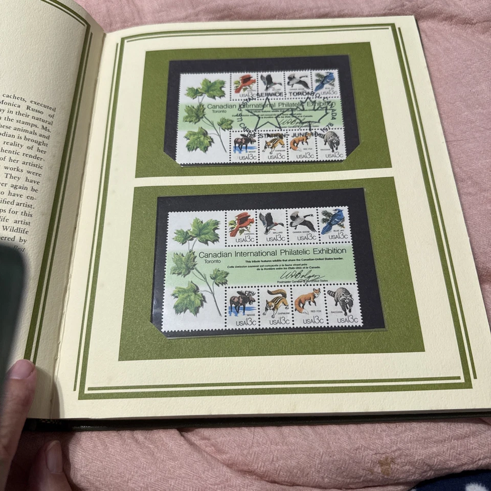 1978 CANADA POSTAL COMMEMORATIVE SOCIETY N American wildlife Collection stamps - Image 2 of 4