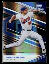 2020 Panini Elite Extra Edition #133 Spencer Strider Status Blue #/249