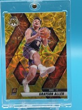 2024-25 Mosaic Grayson Allen International Gold Scope /10 JERSEY MATCH SUNS SSP