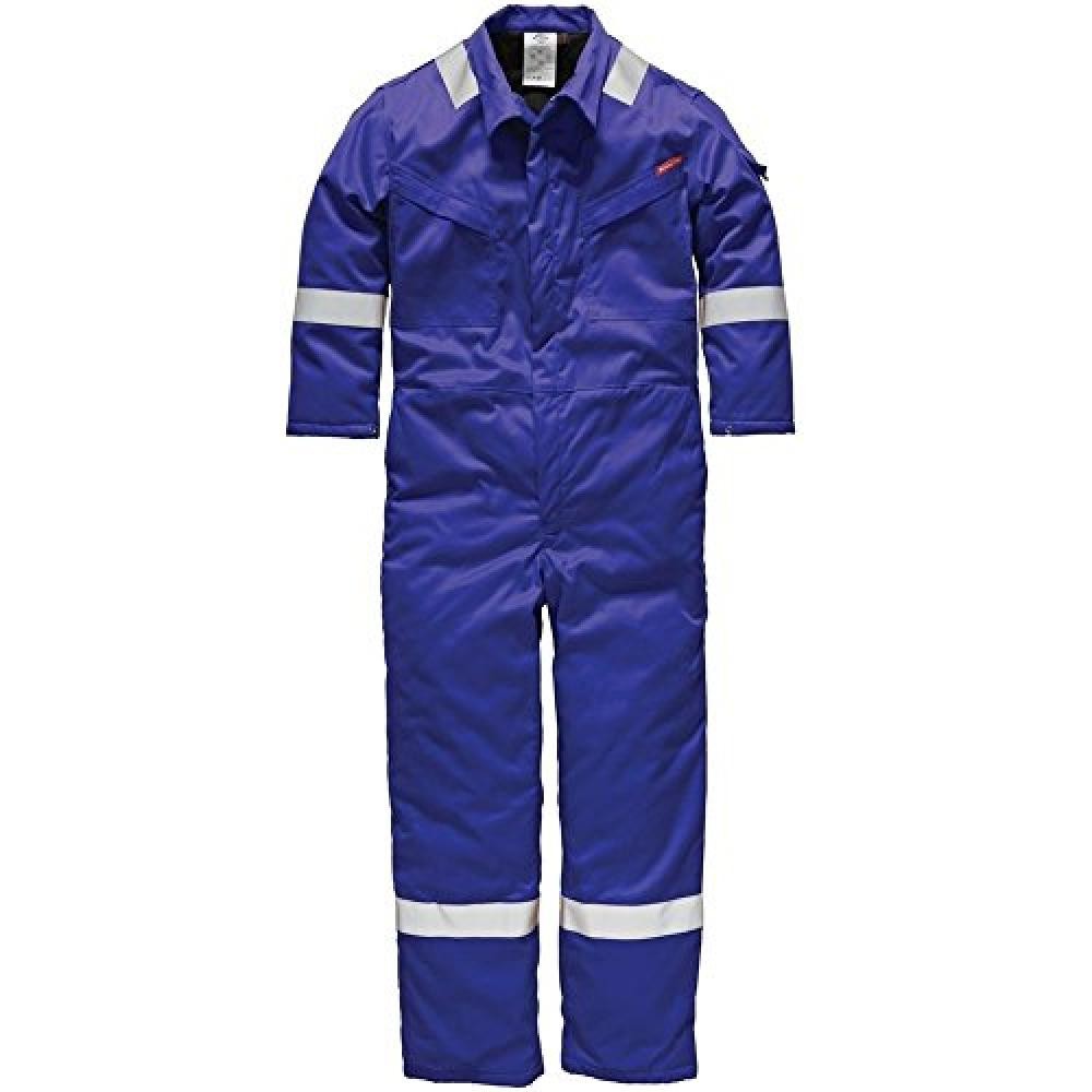 (TG. 126) Dickies FR5409 NV 40R Dimensioni 127 cm"Pyrovatex isolato, colore: Blu
