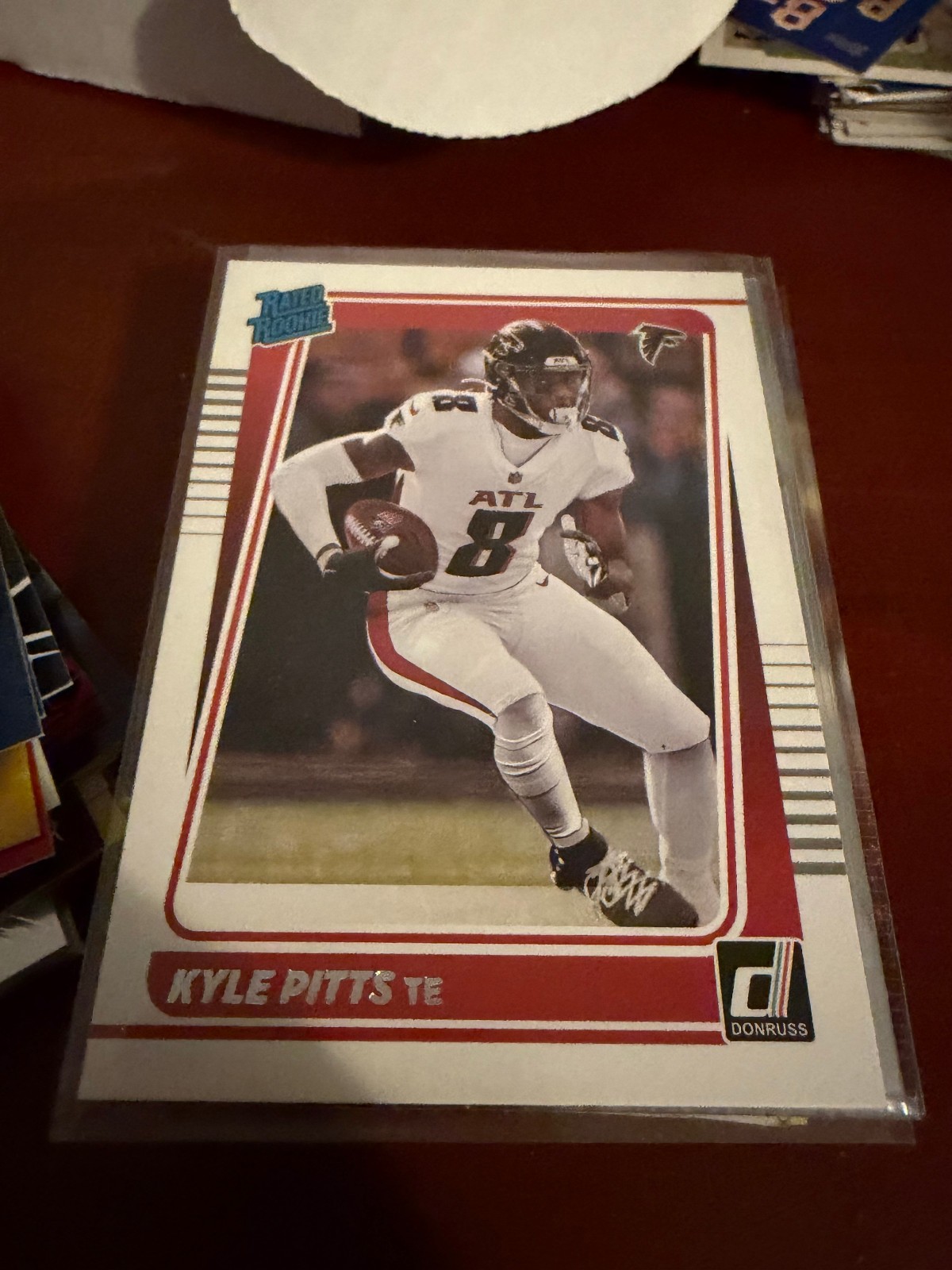 Kyle Pitts 2021 Panini Donruss Rated Rookie RC #260