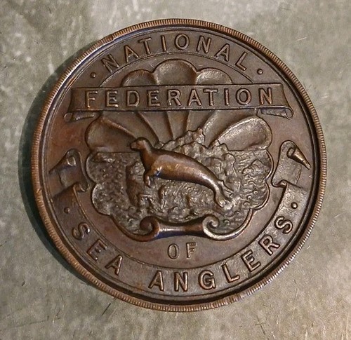 1931 National Federation Of Sea Anglers Bronze Medal