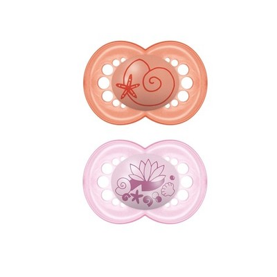 MAM Pearl Pacifier 2-Pack Size 6+ Months