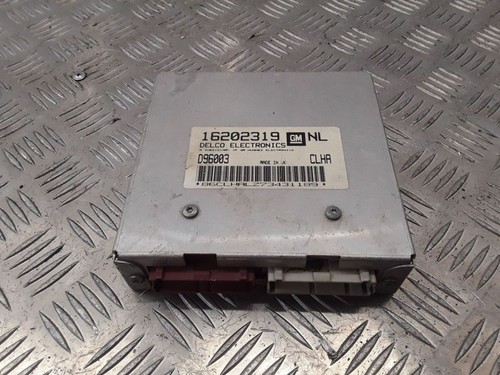Vauxhall Opel Vectra B 1998 1.6 Motorsteuergerät/-modul ECU 16202319 Benzin 74kW
