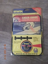 Irwin Miter Saw Laser Guide w/Case 3061001 Fits 8 1/4"-8 1/2" 10" & 12" Saws NOS