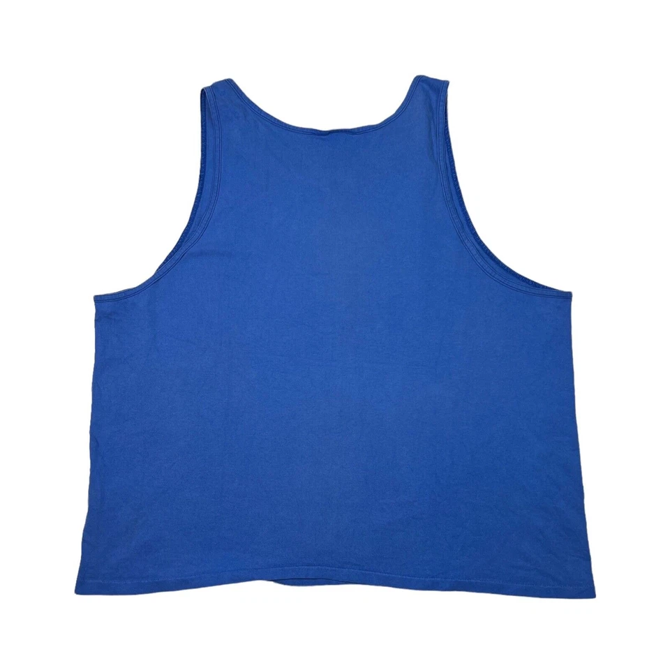 Camiseta sin mangas Universal Studios vintage años 90 gráfica puntada única azul adulto XXL Foto 2 de 4