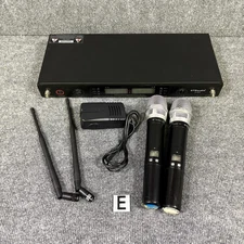 GTD Audio G-622 Channel UHF 2 Wireless Handheld Microphone Mic System