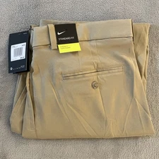 NEW Nike Dri Fit Golf Pants Men's 38x30 Performance Chinos MSRP $80 AJ5489-427