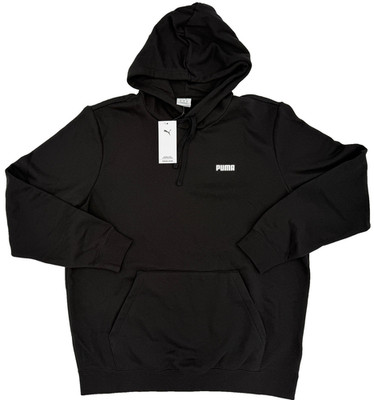 PUMA Essentials ESS Small Logo Hoodie FL Sweatshirt Herren schwarz 686771 01 NEU