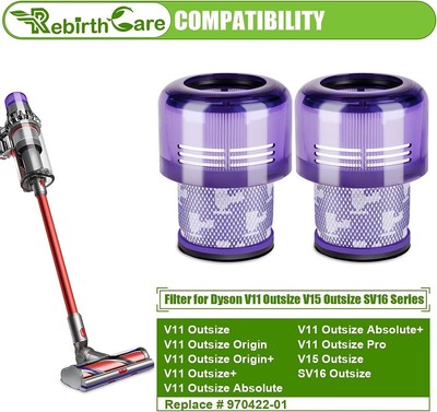 2x Filter Ersatz für Dyson V11 Outsize ,V15 Outsize ,SV16 Outsize Staubsauger