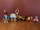 Vintage Playmobil Victorian Organ Grinder #5550 Complete Set.  Music Works!