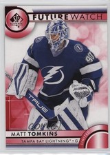 2023-24 SP Authentic Future Watch Red Limited Matt Tomkins #164 6i4