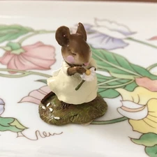 Wee Forest Folk WFF M-233 "Loves Me..." Pale Yellow Dress Flower Spring